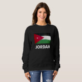 Sweatshirt Drapeau Jordanie (Devant entier)