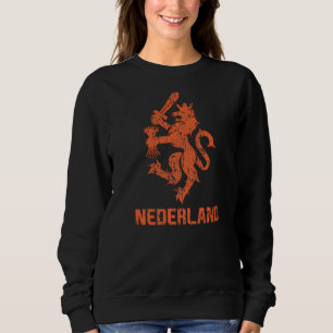 Sweatshirt Drapeau Nederland Lion néerlandais Pays-Bas Intern