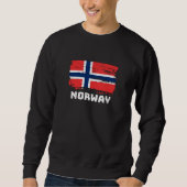 Sweatshirt Drapeau norvégien (Devant)