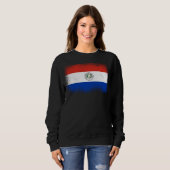 Sweatshirt Drapeau paraguayen Paraguay 1 (Devant entier)