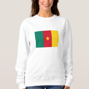 Sweatshirt Drapeau patriotique du Cameroun