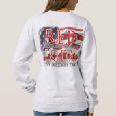 Sweatshirt Drapeau patriotique du vendredi rouge (Dos)