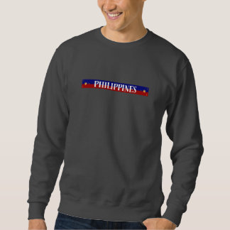 Sweatshirt Drapeau philippin Conception minimale