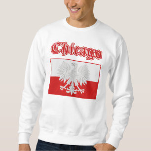 Sweatshirt Drapeau polonais de Chicago
