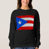 Sweatshirt Drapeau Porto Rico (Devant)