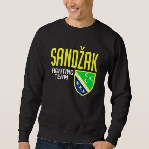 Sweatshirt Drapeau Sandzak Power Sandzak