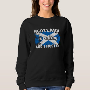 Sweatshirt Drapeau Scotland Schlotland