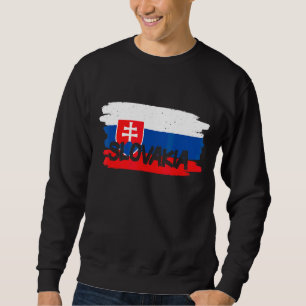 Sweatshirt Drapeau Slovaquie