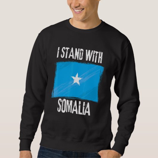 Sweatshirt Drapeau Somalien Drapeau Somalien (Devant)