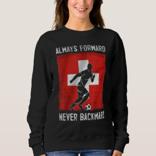 Sweatshirt Drapeau Suisse Racines Suisses Die Schweiz Footbal