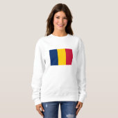 Sweatshirt Drapeau Tchad (Devant entier)
