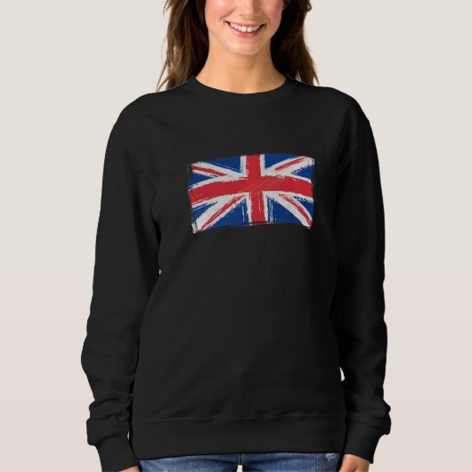 Sweatshirt Drapeau Union Jack 2 (Devant)