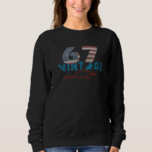 Sweatshirt Drapeau Vintage 1967