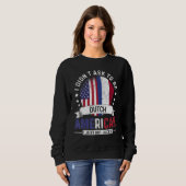 Sweatshirt Drapeaux des Pays-Bas Fierté des Pays-Bas États-Un (Devant entier)