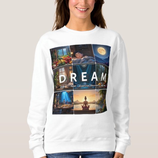 Sweatshirt DREAM future ready (Devant)