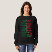 Sweatshirt Dream Like Martin Black History Month African Cele (Devant entier)