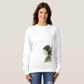 Sweatshirt Dreamy Manga Girl with Koi Fish (Devant entier)