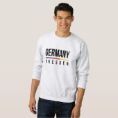 Sweatshirt Dresde Allemagne (Devant entier)