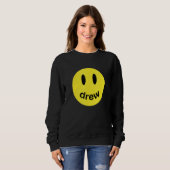Sweatshirt DREW Smile Face Trend Mode (Devant entier)