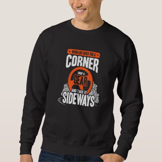 Sweatshirt Drifting Competition For A Drift Race Car Driver (Devant)