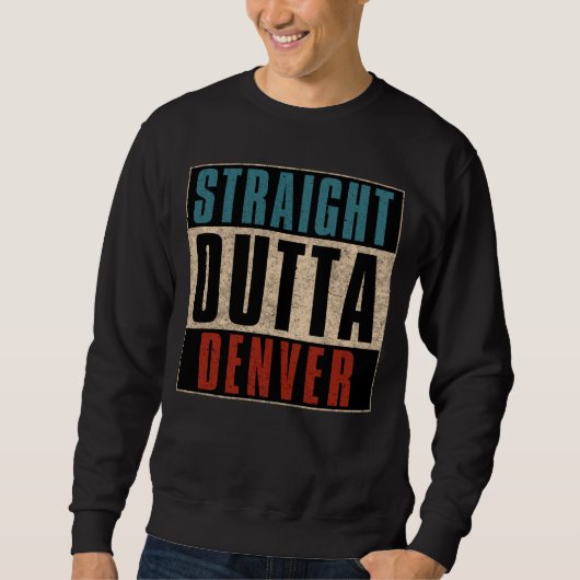 Sweatshirt Droit devant Denver Colorado CO USA (Devant)