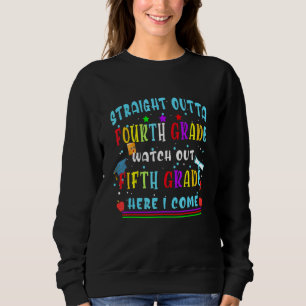 Sweatshirt Droit devant la quatrième classe cinquième année i