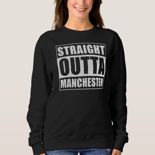 Sweatshirt Droit devant Manchester Royaume-Uni Angleterre Cit (Devant)
