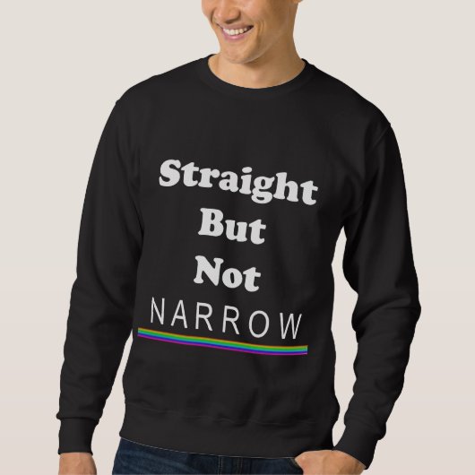 Sweatshirt Droit Mais Pas Étroit (Devant)
