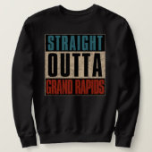 Sweatshirt Droite devant Grand Rapids Michigan MI (Design devant)