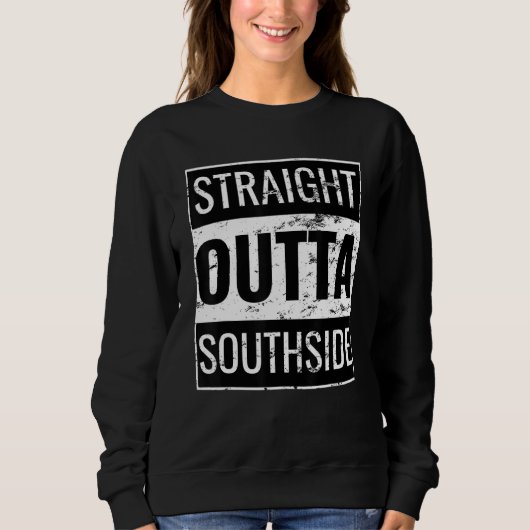 Sweatshirt Droite En Dehors Southside 1 (Devant)