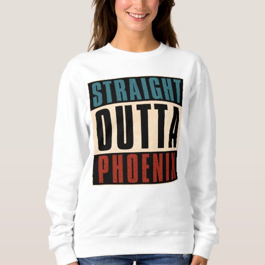Sweatshirt Droite en direction de Phoenix Arizona AZ USA (Devant)