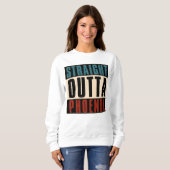 Sweatshirt Droite en direction de Phoenix Arizona AZ USA (Devant entier)