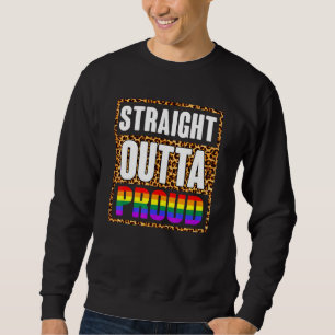 Sweatshirt Droite Extérieur Fière Lgbt Couleur Extérieur Du C