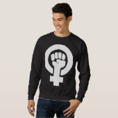 Sweatshirt Droits à l'avortement Mon corps Mon choix Pro Choi (Devant entier)