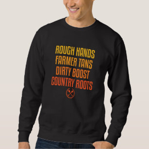 Sweatshirt Drôle Agriculture Agricole Citation Agricole Pour