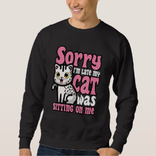 Sweatshirt Drôle Amoureux des chats Kitten Kitty propriétaire