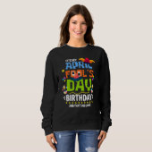 Sweatshirt Drôle April Fool's Day C'est My April Fool's Day B (Devant entier)