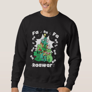 Sweatshirt Drôle Arbre Rex Dinosaur Noël Fa Ra Ra Rawr Xm