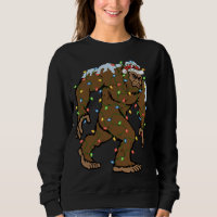 Drôle Bigfoot Noël Cadeau Santa Chapeau Bigfoot No