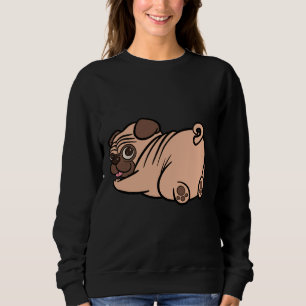 Sweatshirt Drôle Carlin Butt Chien Illustration Classic T-Shi