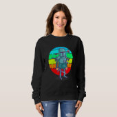 Sweatshirt Drôle chevalier de dessin (Devant entier)