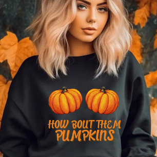 Sweatshirt Drôle Citrouille plaisanter Thanksgiving Humour Ha