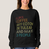 Drôle Coton De Tulear Chien Propriétaire De Café A