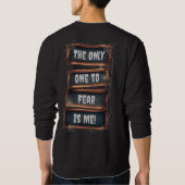 Sweatshirt Drôle Custom Halloween Squelette (Dos)