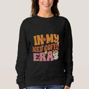 Sweatshirt Drôle Dans Mon Café Glacé Era Drôle Café
