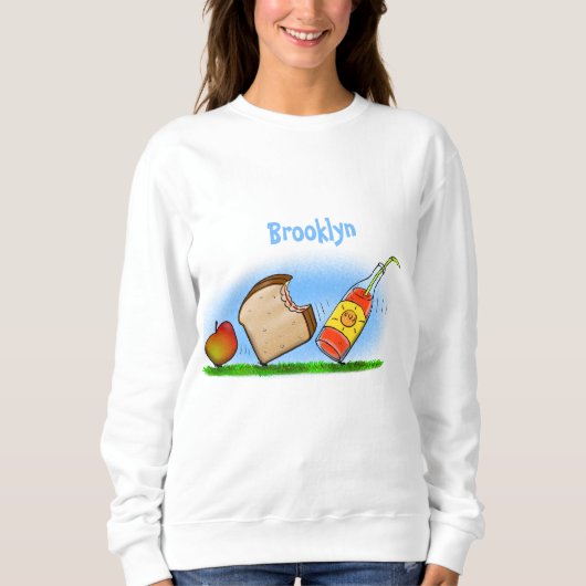 Sweatshirt Drôle de dessin animé de fourmis (Devant)