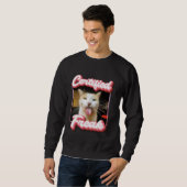 Sweatshirt drôle de mème de chat - Certified Freak Funny Cat  (Devant entier)