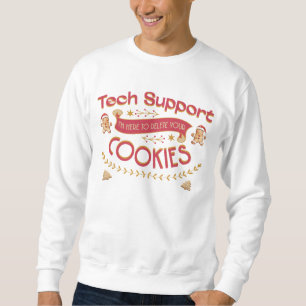 Sweatshirt Drôle de support technique, je suis là pour suppri