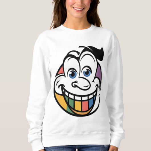 Sweatshirt Drôle dessin (Devant)