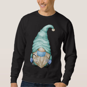 Sweatshirt Drôle Docteur Gnomie Cute Nurse Gnome